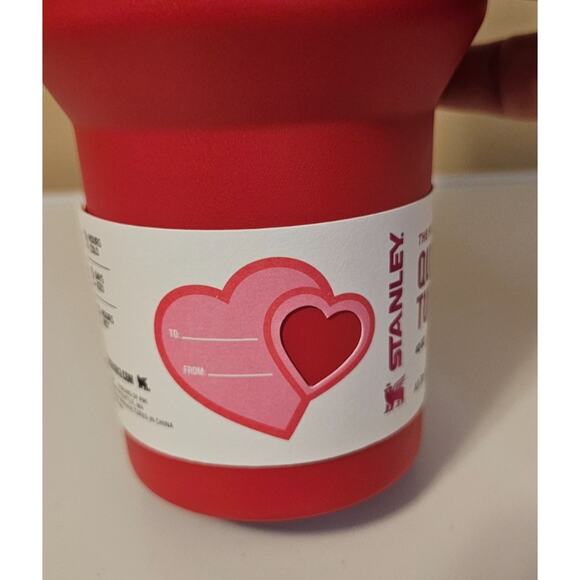 Stanley X Target Exclusive Valentine’s Day 2025 Sweet Hearts 40oz Tumbler - Red - Picture 4 of 5
